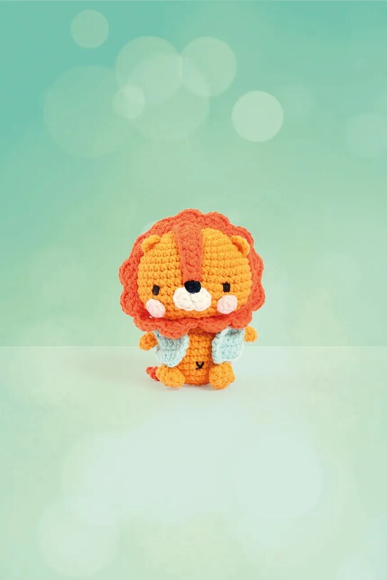 Κιτ πλεξίματος Graine Creative Kit Minigurami Lion Kazuo 420329 πολύχρωμο