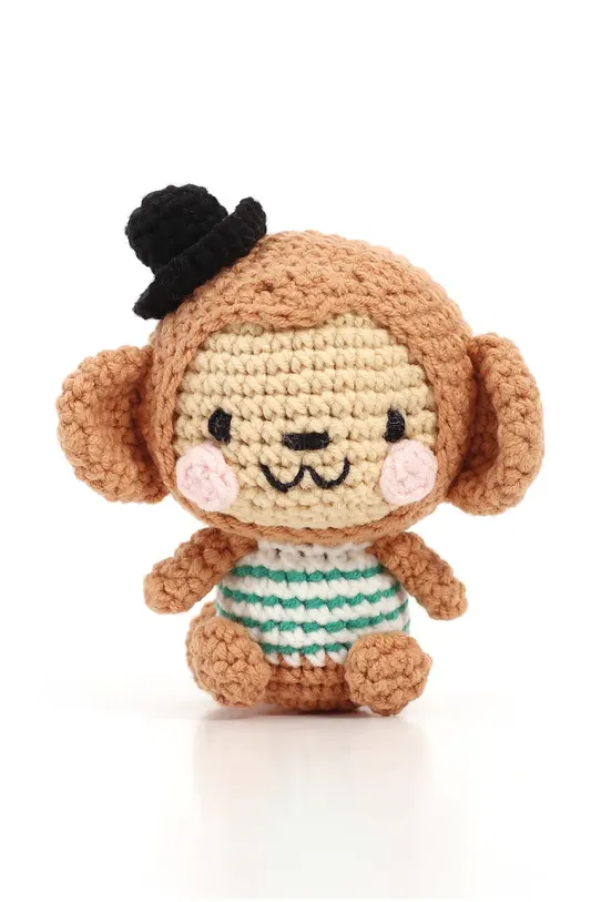 Lifestyle Graine Creative zestaw do szydełkowania Kit Minigurami Singe Norki 420330 multicolor