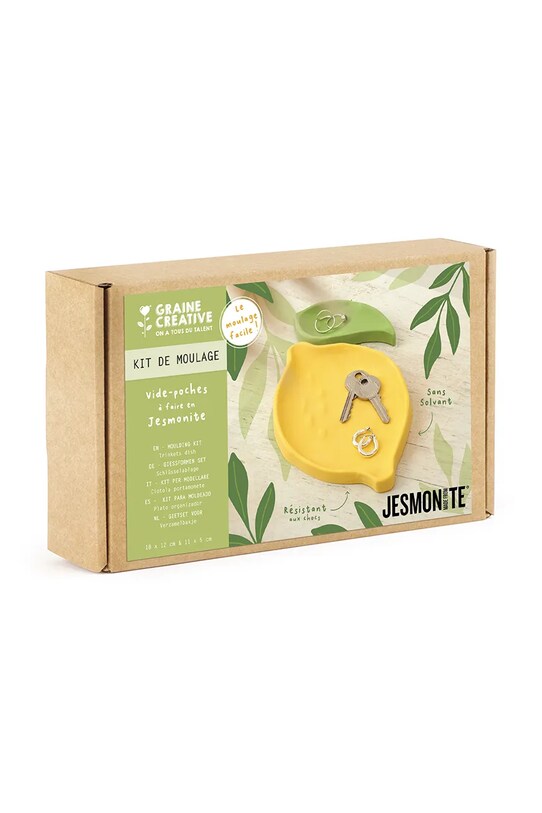 Graine Creative zestaw diy miseczki Jasmonite Lemon Pocket 179081 multicolor AA00