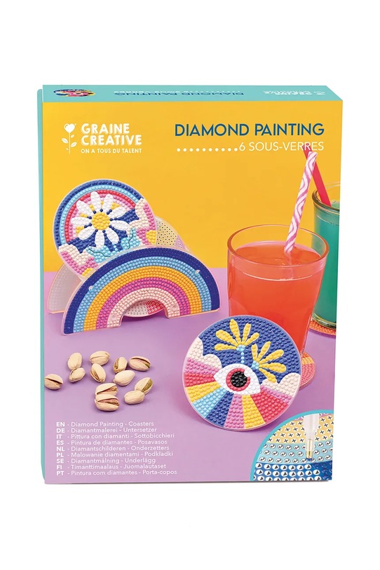 Graine Creative zestaw diy DIamond Painting 17 x 13 x 4,5 cm multicolor 117083