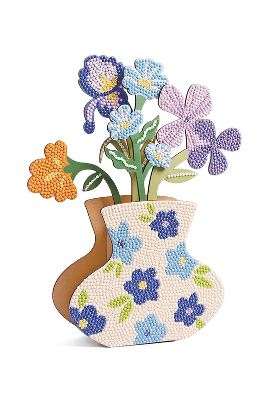 Diy σετ για τη διακόσμηση βάζων Graine Creative Diamond Painting 19,5 x 5 x 24,5 cm 117080 πολύχρωμο AA00