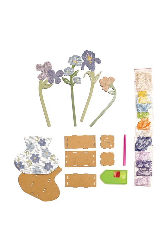 Lifestyle Graine Creative zestaw diy zestaw do dekoracji wazonu Diamond Painting 19,5 x 5 x 24,5 cm 117080 multicolor