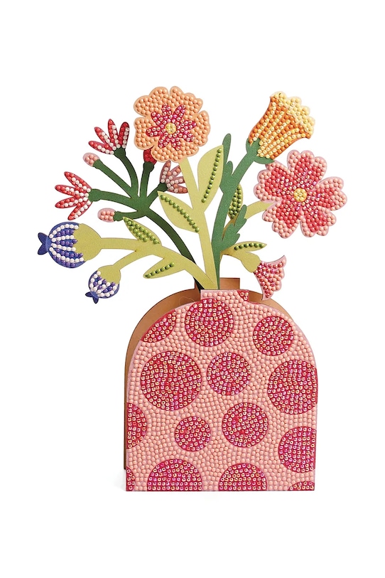 Graine Creative zestaw diy zestaw do dekoracji wazonu Diamond Painting 19,5 x 24,5 x 5 cm 117081 multicolor AA00