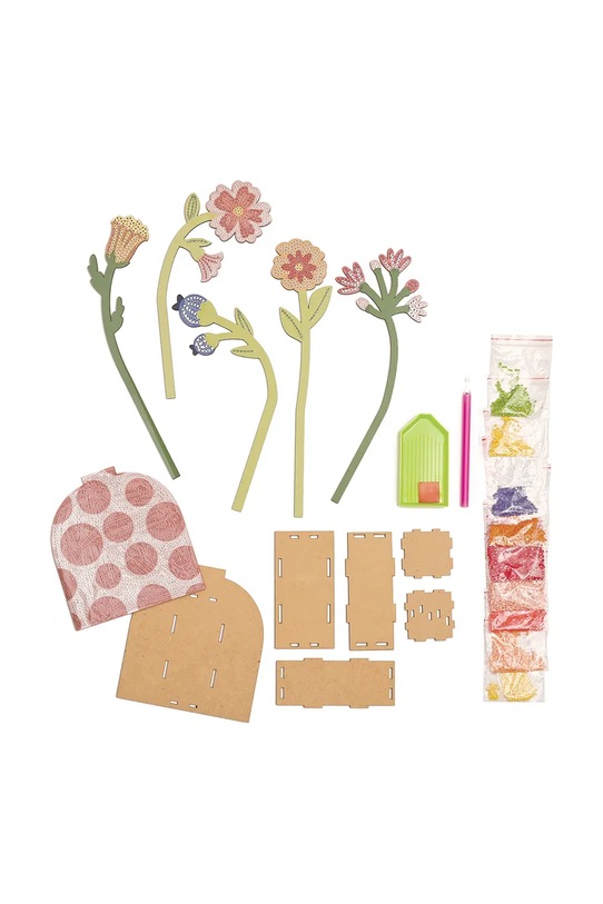 Lifestyle DIY sada - set na ozdobení vázy Graine Creative Diamond Painting 19,5 x 24,5 x 5 cm 117081 vícebarevná