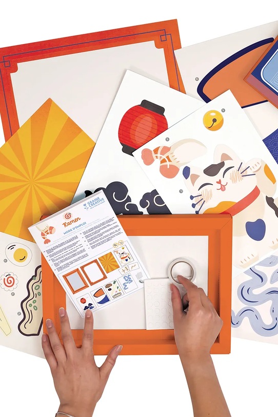 DIY sada – 3D rámeček Graine Creative Paper Decorations 34 x 25,5 cm vícebarevná 650501