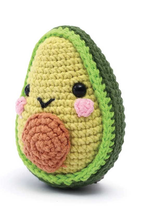 Graine Creative zestaw diy maskotka do szydełkowania Amigurumi Kit – My Vegetables 8 cm 420332 multicolor
