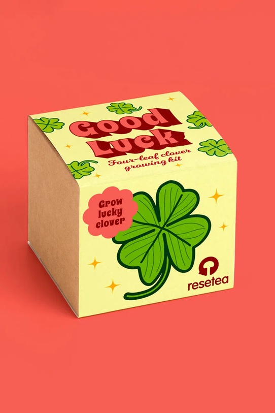 RESETEA zestaw do uprawy rośliny Good luck 7 x 6,5 x 7 cm multicolor Erst665