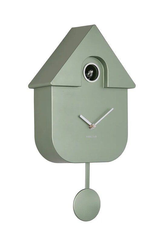 Kukučkové hodiny Karlsson Modern Cuckoo Metallic KA5867GR viacfarebná AA00