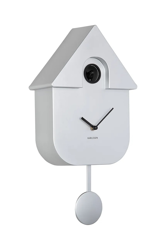 Годинник із зозулею Karlsson Modern Cuckoo Metallic KA5867SI барвистий AA00