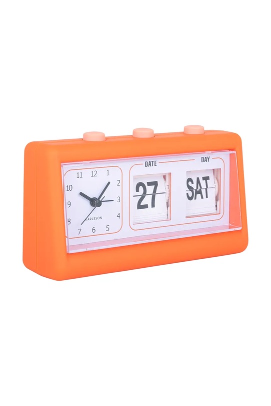 Karlsson ceas cu alarmă Data Flip KA5941OR portocaliu AA00