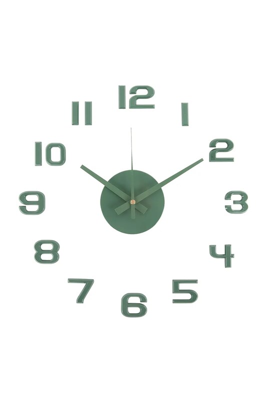 Karlsson ceas de perete Sunset Numbers verde KA6001GR