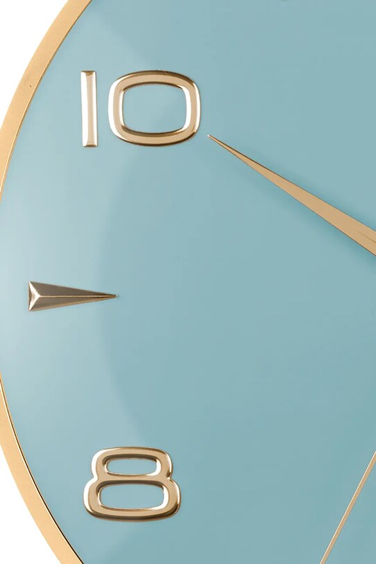 Вітальня та спальня Настінний годинник Karlsson Sienna Glow KA6017BL блакитний