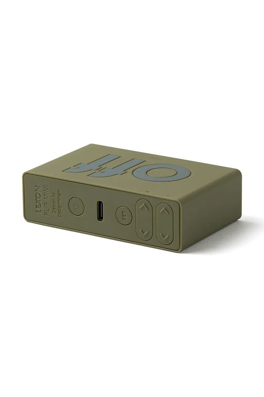 Ξυπνητήρι διπλής όψης Lexon Flip Mini LR158K9 πράσινο