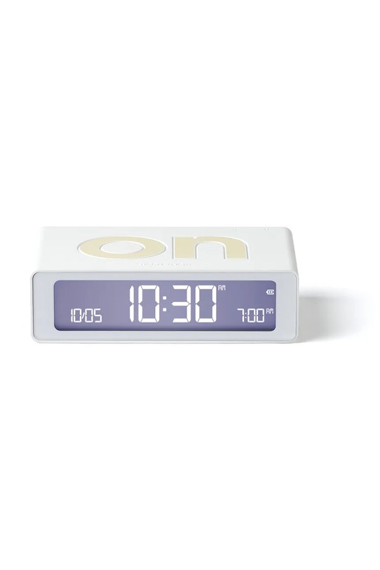 Lexon ceas cu alarmă reversibil Flip Mini LR158W9 alb AA00