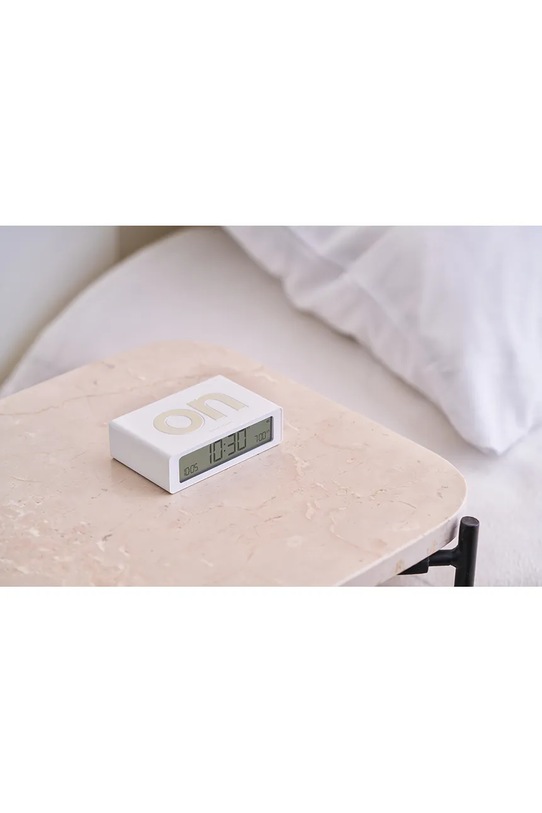 Lexon ceas cu alarmă reversibil Flip Mini LR158W9