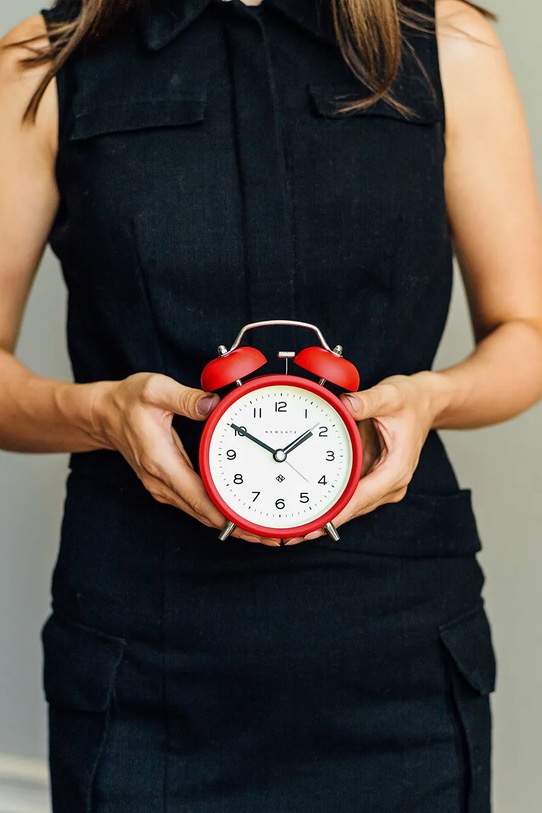 Newgate budzik Charlie Bell KB1044CBM134FER czerwony