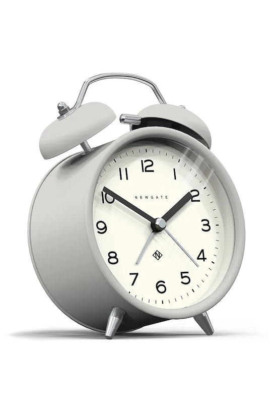 Budík Newgate Charlie Bell Echo KB1041CBM134PGY sivá AA00