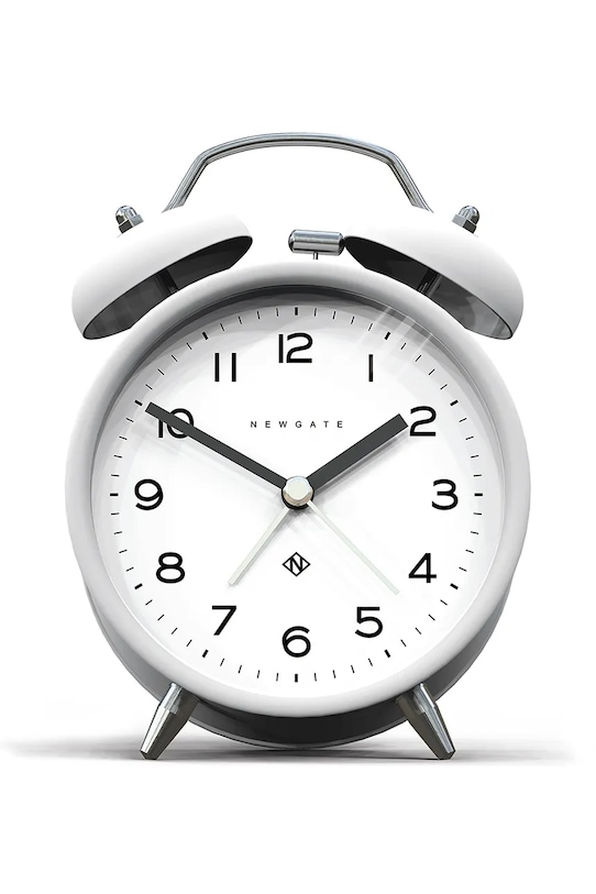 Budík Newgate Charlie Bell Echo biela KB1039CBM134PW