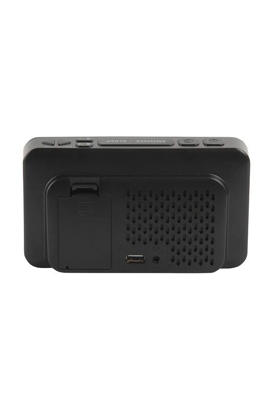 Living și dormitor Karlsson ceas cu alarmă New Retro KA6035BK negru