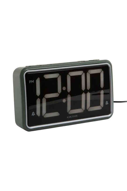 Karlsson ceas cu alarmă New Retro KA6035GR verde AA00