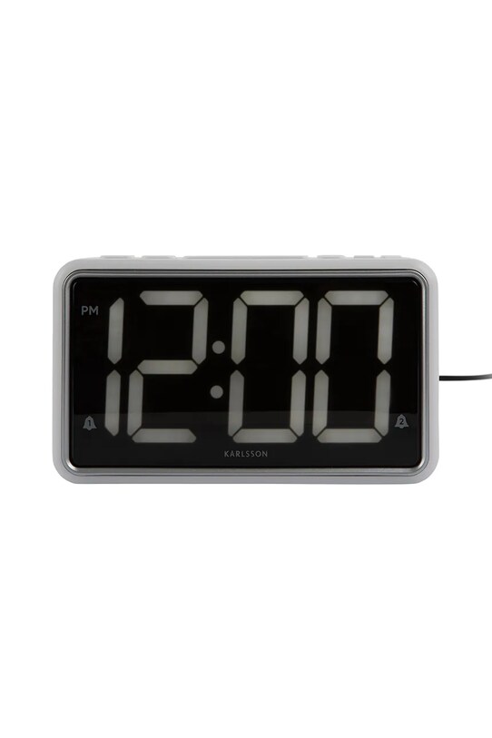 Budilka Karlsson New Retro bela KA6035WH
