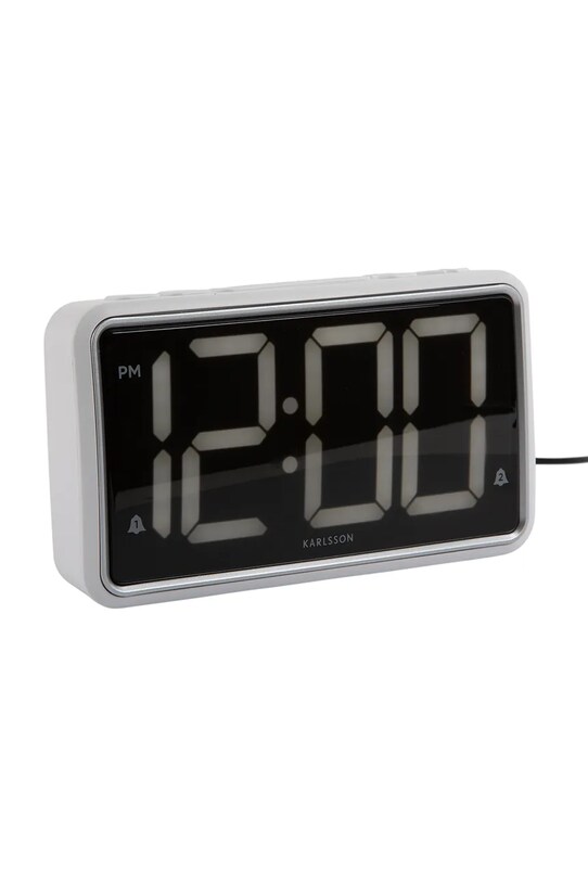Karlsson ceas cu alarmă New Retro KA6035WH alb AA00