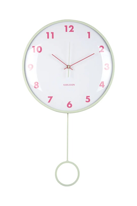 Karlsson ceas de perete Cheeky Dome verde KA6058LG