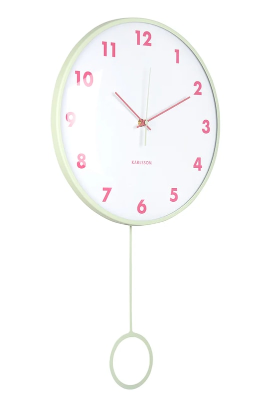 Karlsson orologio da parete Cheeky Dome KA6058LG verde AA00