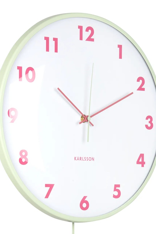 Salotto e camera Karlsson orologio da parete Cheeky Dome KA6058LG verde