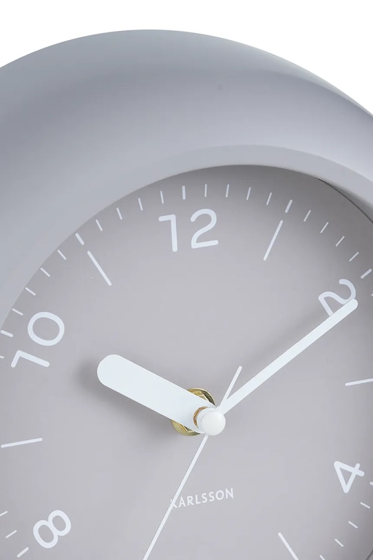 Salon i sypialnia Karlsson zegar ścienny Slope KA6047WG szary