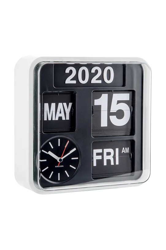 Karlsson zegar ścienny Mini Flip KA5364WH biały AA00