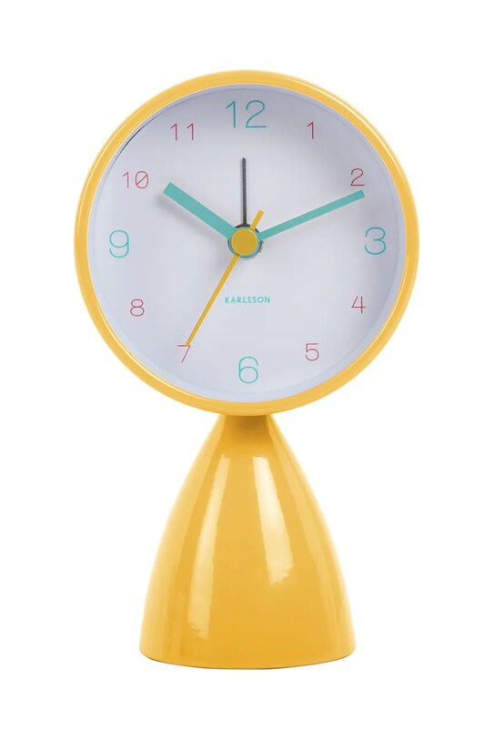 Karlsson budzik żółty KA6023BY