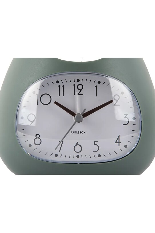 Гостиная и спальня Будильник Karlsson Blob Bell KA6037GR зелёный
