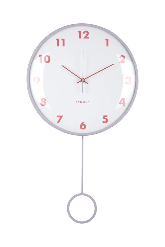 Karlsson orologio da parete Cheeky Dome violetto KA6058LP
