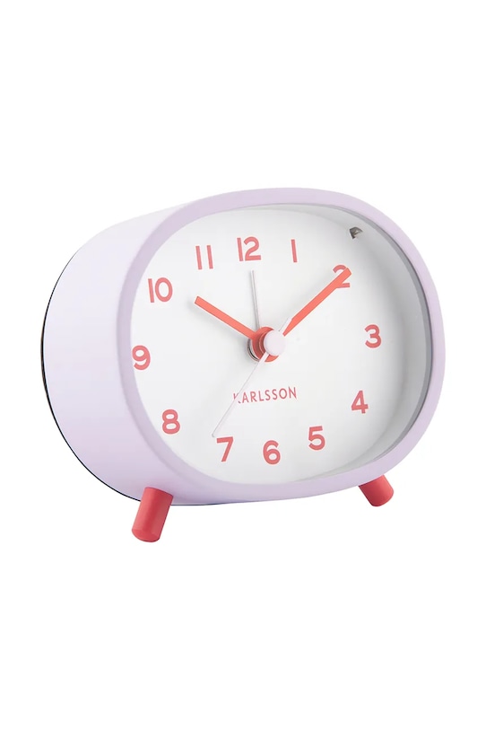 Будилник Karlsson Cheeky Oval KA6025LP виолетов AA00
