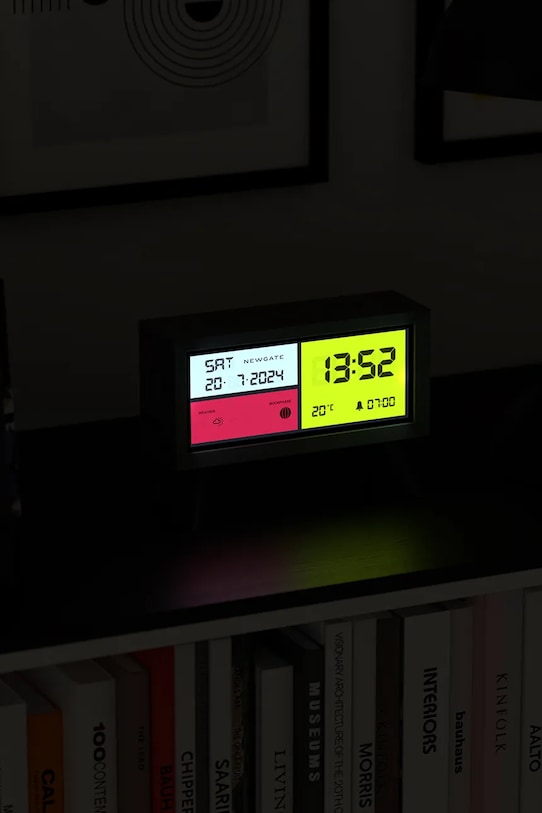 Ξυπνητήρι Newgate Spectronoma LCD 21,8 cm KB1008LCD.SPECT1 μαύρο