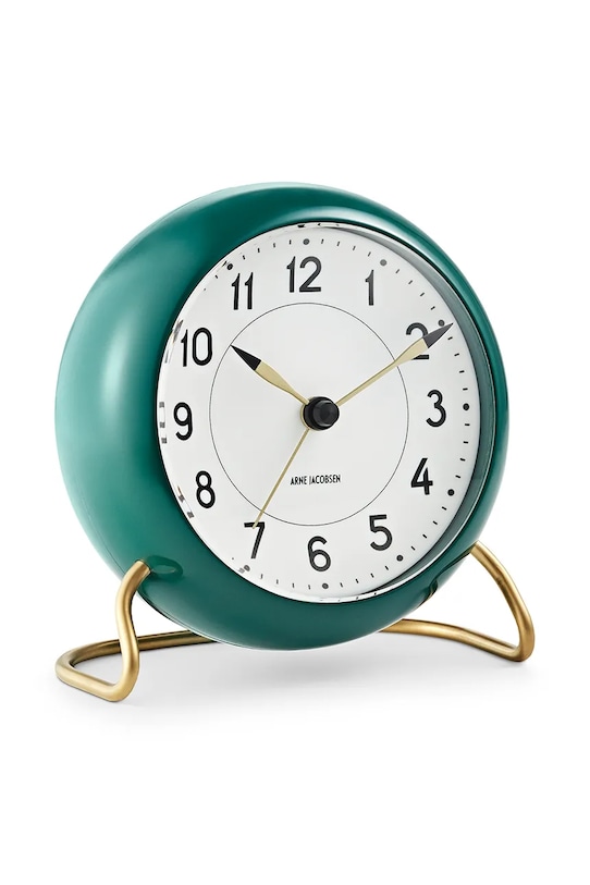 Budík Rosendahl x Arne Jacobsen 11 cm 43677 tyrkysová AA00