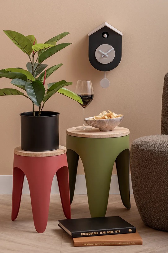 Karlsson zegar wahadłowy Grato Cuckoo 33 cm czarny KA6026BK