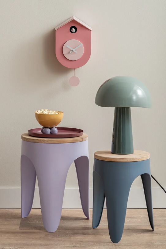 Маятниковий годинник Karlsson Grato Cuckoo 33 cm рожевий KA6026PI