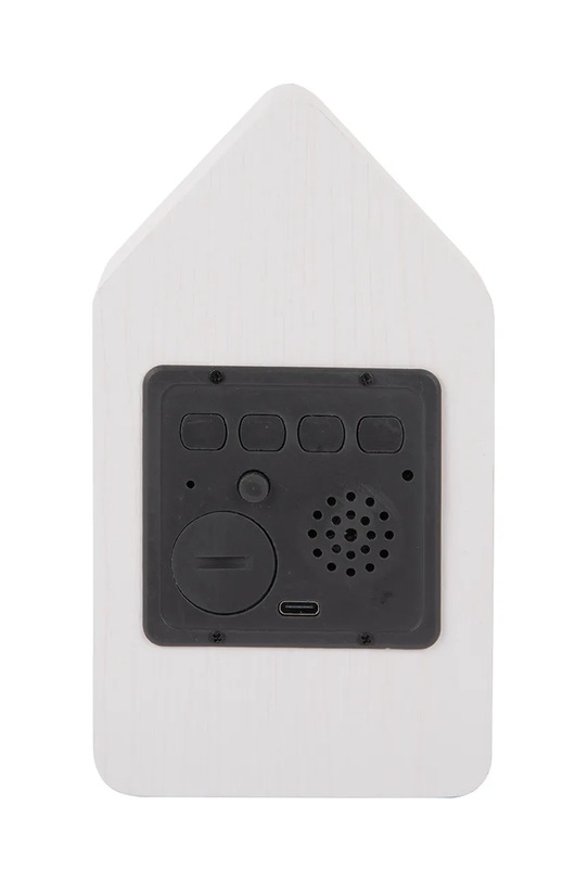 Karlsson budzik led Cuckoo LED 16 cm biały KA6061WH