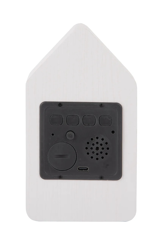 Led budík Karlsson Cuckoo LED 16 cm biela KA6061WH