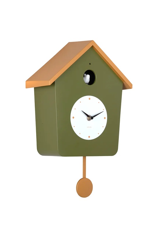 Karlsson zegar z kukułką Cuckoo 26,4 x 10,5 cm KA6044DG multicolor AA00