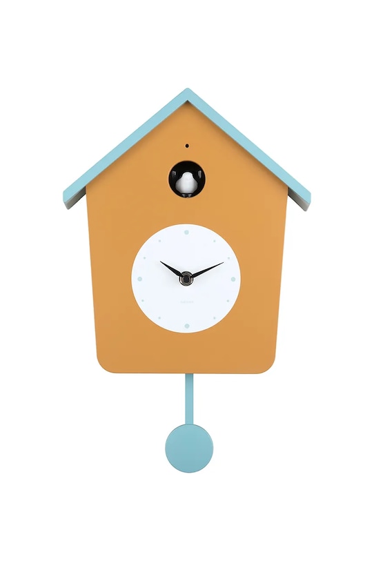 Sat s kukavicom Karlsson Cuckoo 26,4 x 10,5 cm narančasta KA6044YE