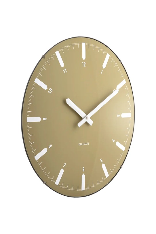 Ρολόι τοίχου Karlsson Realista 35 x 4,5 cm KA6086GR πράσινο AA00
