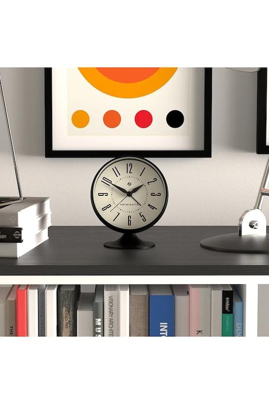 Newgate zegar stojący 13,7 x 11,5 x 9 cm KB2931ALMSPH294K czarny