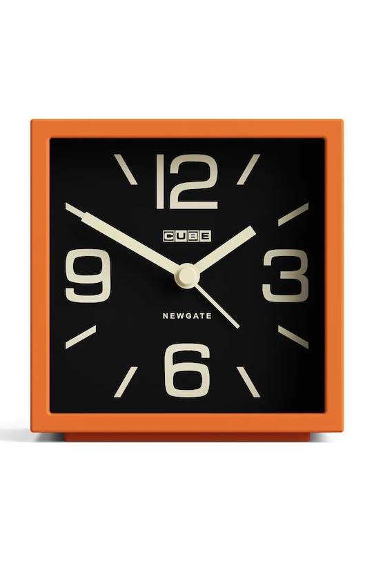 Newgate budzik Réveil 10,5 x 10,5 x 8 cm pomarańczowy KB2930ALMCUB358PO