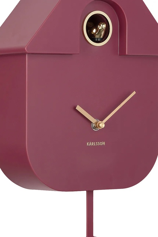 Salon i sypialnia Karlsson zegar 21,5 x 41 x 8,5 cm KA6094PU różowy