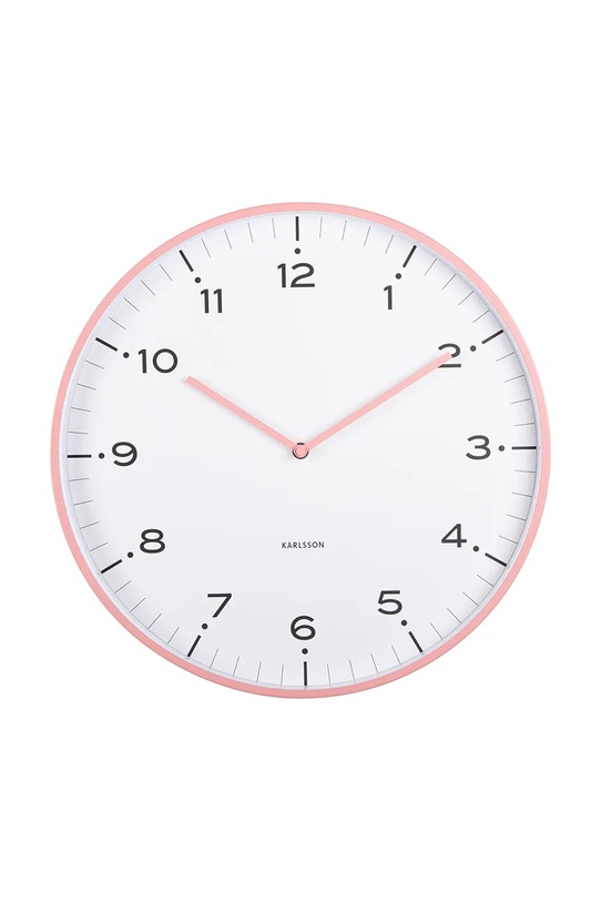 Karlsson zegar ścienny Circus Rings 40 cm różowy KA6011PI