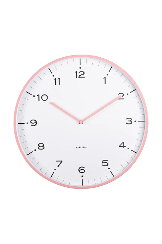Karlsson zegar ścienny Circus Rings 40 cm różowy KA6011PI