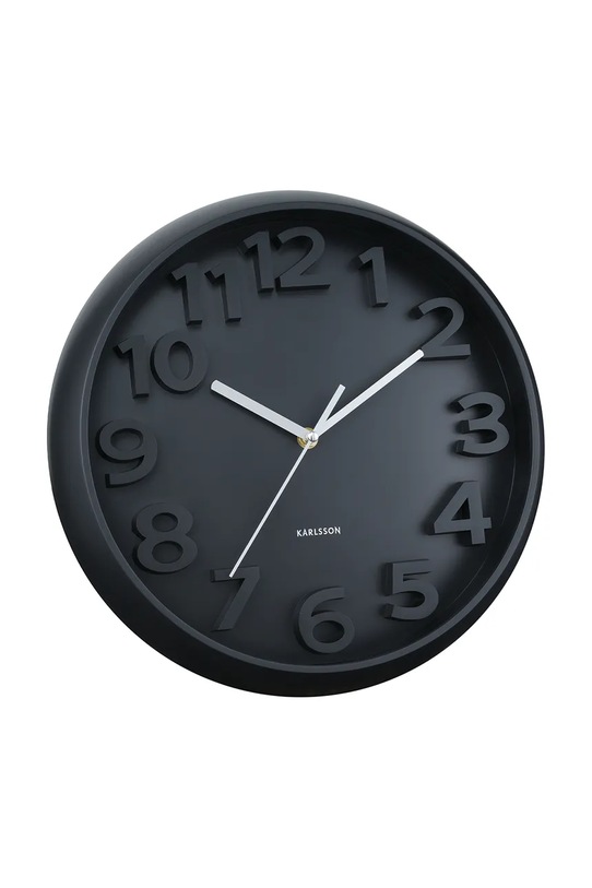 Karlsson zegar ścienny Elevated Classic 33,5 cm KA6052BK czarny AA00